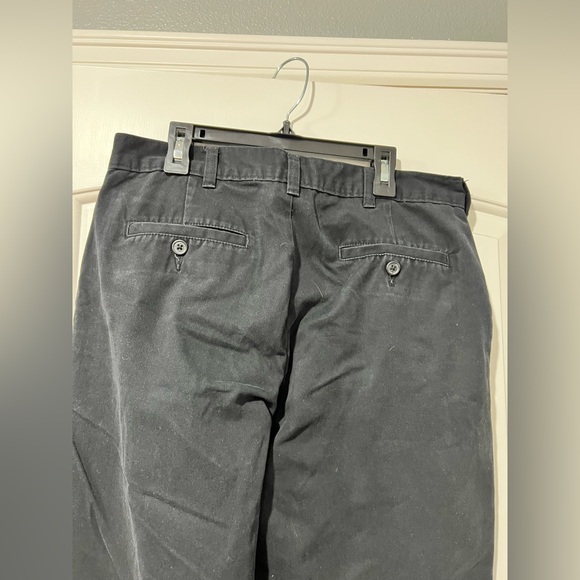 Men’s black work dress pants George brand 30/32 2 pairs bundle lot of 2 - Picture 7 of 12